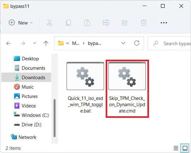contents-of-bypass11-folder-609x487 إصلاح خطأ التحديث 0x80888002 على Windows 11