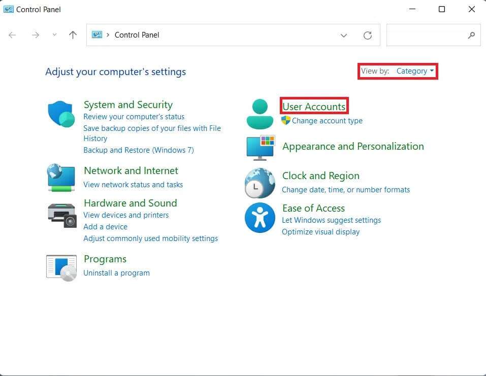 control-panel-window-1-957x741 إصلاح رمز الخطأ 0x8007007f في Windows 11