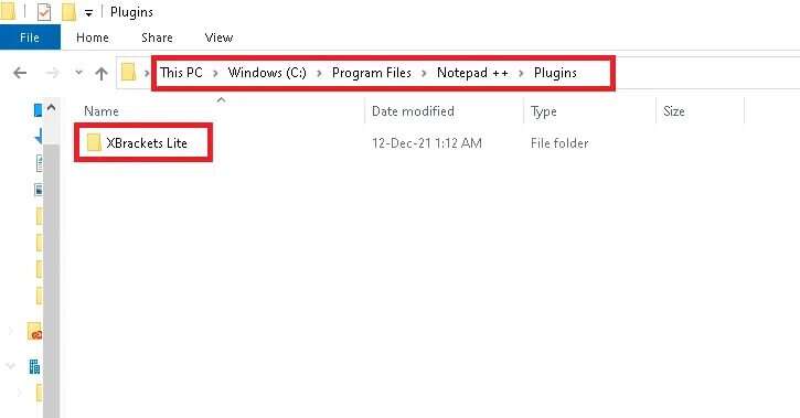 create-a-folder-and-rename-the-folder-with-the-plu-725x379 كيفية إضافة البرنامج المساعد Notepad ++ على Windows 10