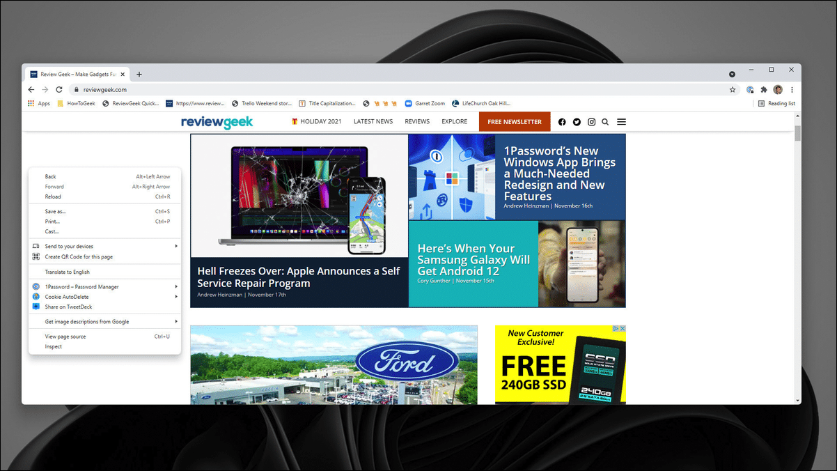 dc58cf90 كيفية تمكين سمة Windows 11 المخفية في Chrome