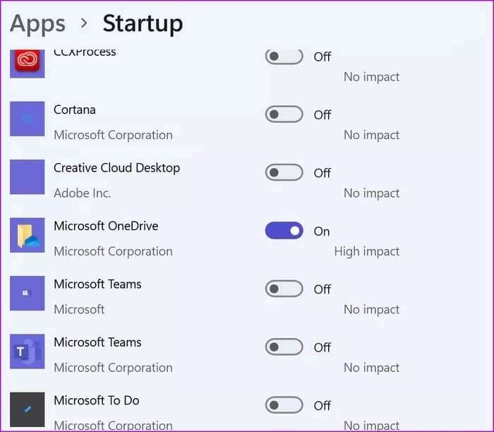 disable-apps-on-startup_935adec67b324b146ff212ec4c69054f-700x612 أفضل 8 طرق لتحسين أداء الألعاب على Windows 11