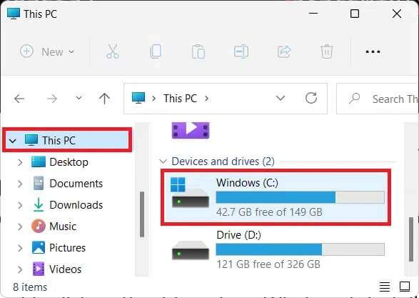 double-click-on-drive-where-Windows-11-is-installed-587x417 كيفية التحقق من تاريخ تثبيت البرنامج في Windows