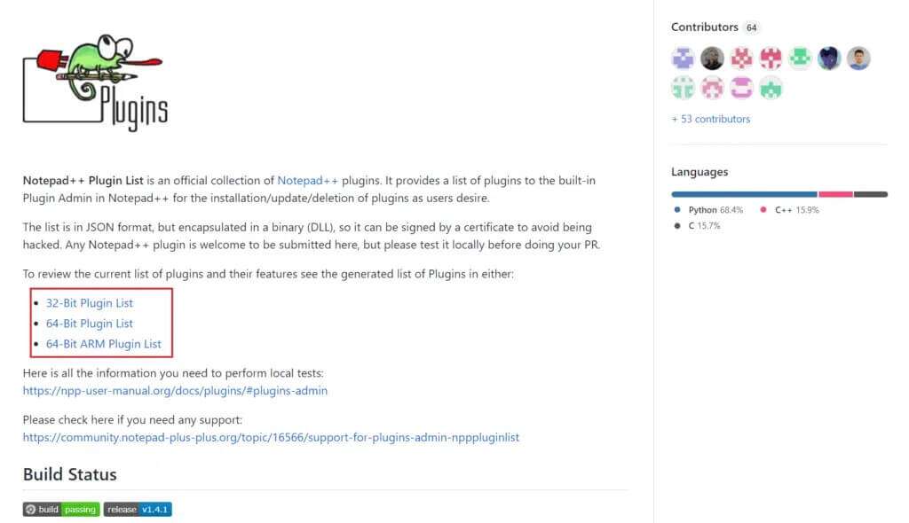 download-Notepad-plugin-manually-from-github-page-1024x590-1-1024x590 كيفية إضافة البرنامج المساعد Notepad ++ على Windows 10