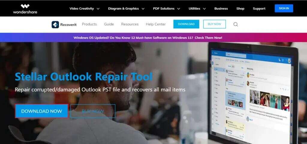 download-outlook-pst-repair-tool-1024x482-1-1024x482 كيفية استرداد كلمة مرور Outlook