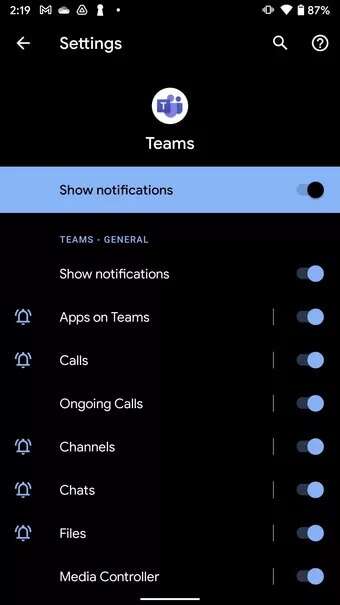 enable-teams-notifications-on-android_7c4a12eb7455b3a1ce1ef1cadcf29289-340x605 أفضل 8 طرق لإصلاح عدم عمل إشعارات Microsoft Teams على Android