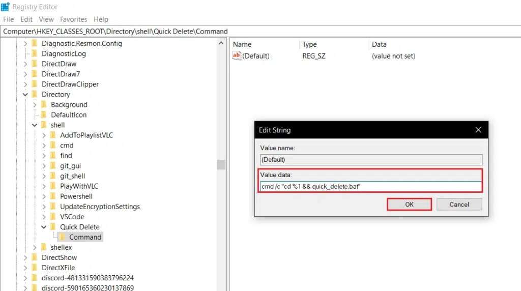 enter-the-value-data-in-Edit-String-window-in-Registry-Editor-1024x572-1-1024x572 كيفية حذف المجلدات والمجلدات الفرعية في PowerShell