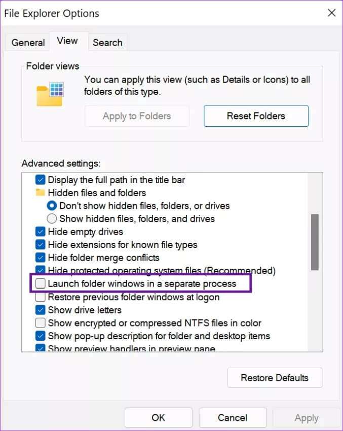 fix-memory-leak-in-windows-file-explorer_4d470f76dc99e18ad75087b1b8410ea9-677x850 أفضل 7 طرق لإصلاح تسرب الذاكرة في Windows 11