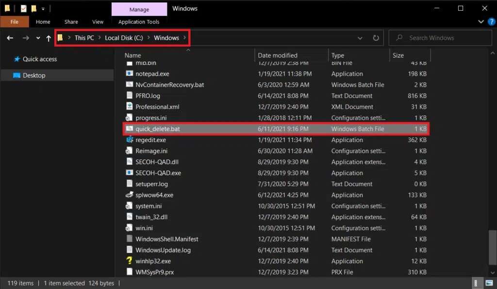 go-to-c-windows-in-file-explorer-press-ctrl-v-1024x596-1-1024x596 كيفية حذف المجلدات والمجلدات الفرعية في PowerShell