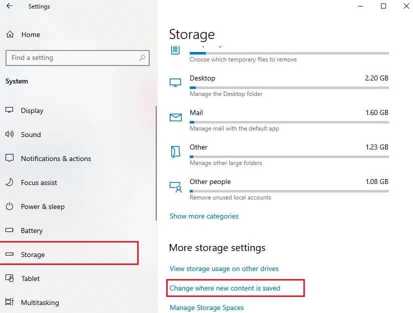 here-click-on-the-storage-tab-in-the-left-pane-an-825x626 أين يقوم متجر Microsoft بتثبيت الألعاب؟