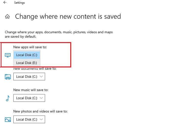here-navigate-to-new-apps-will-save-to-column-and-688x516 أين يقوم متجر Microsoft بتثبيت الألعاب؟