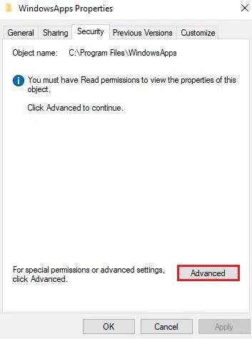 here-switch-to-the-security-tab-and-click-on-adva-1-353x475 كيفية إضافة ألعاب Microsoft إلى Steam