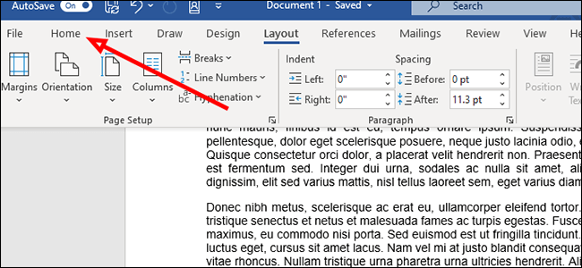 كيفية إدراج فاصل مقطعي في Microsoft Word - %categories