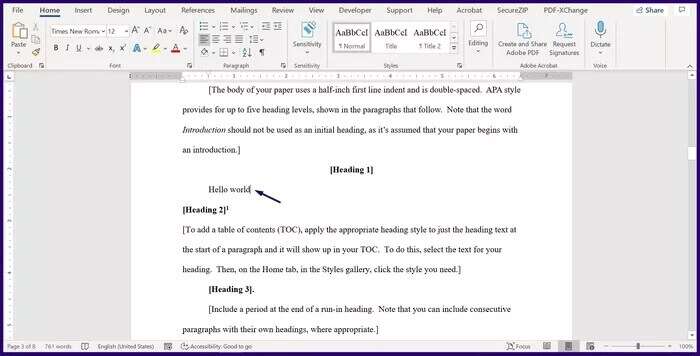 how to create and insert footnotes and endnotes in Microsoft Word step 2 935adec67b324b146ff212ec4c69054f 700x356 - كيفية إنشاء وإدراج الهوامش والتعليقات الختامية في Microsoft Word