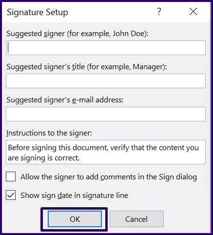 كيفية إنشاء وإدراج توقيع في Microsoft Word - %categories