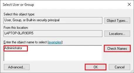 if-youre-unsure-of-the-name-type-administrator-i-457x251 أين يقوم متجر Microsoft بتثبيت الألعاب؟