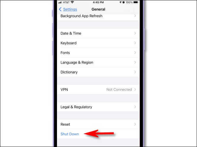 iphone_12_shutdown_option-650x486 كيفية إيقاف تشغيل iPhone 13