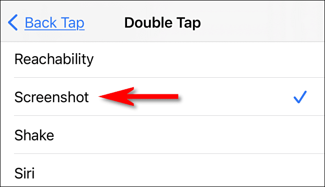 iphone_tap_screenshot كيفية التقاط لقطة للشاشة على iPhone 13