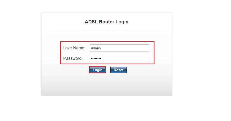login-your-credential-in-prolink-adsl-router-login-975x512 إصلاح مشكلة عدم عمل محول Wi-Fi في Windows 10