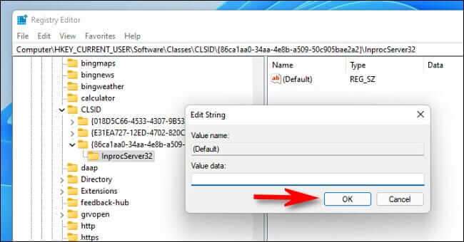 make_blank_click_ok-650x340 كيفية استعادة قوائم السياق القديمة في Windows 11