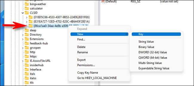 new_key_again-650x289 كيفية استعادة قوائم السياق القديمة في Windows 11
