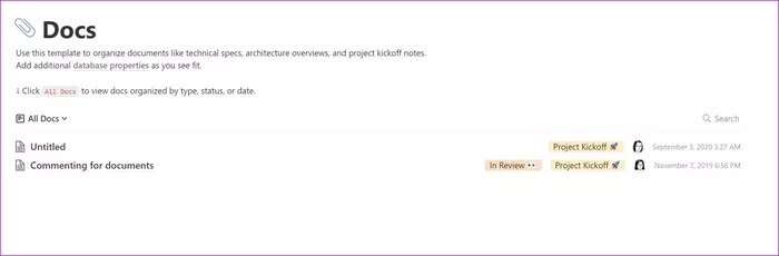 notion-docs-template_935adec67b324b146ff212ec4c69054f-700x230 8 أفضل قوالب Notion للعمل