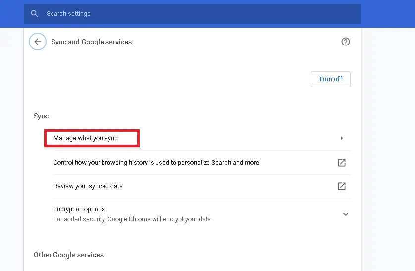 now-click-manage-what-you-sync--838x548 كيفية إزالة سمات Chrome