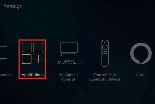 now-navigate-to-applications-in-your-fire-tv-fire-505x340 كيفية تثبيت Kodi على التلفزيون الذكي