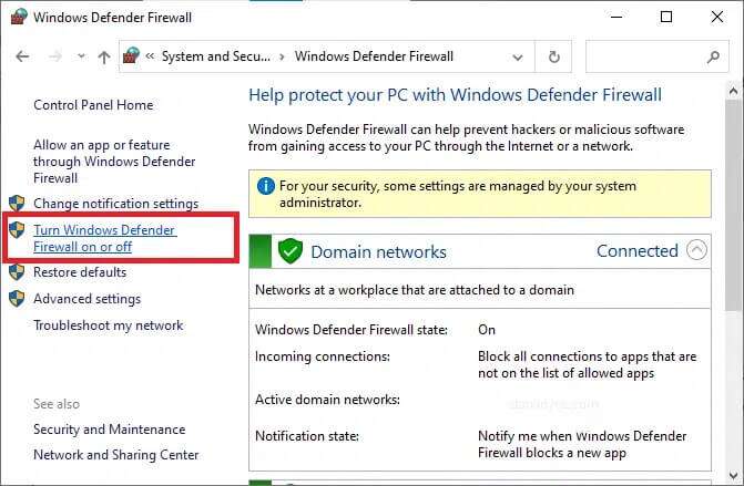 now-select-the-turn-windows-defender-firewall-on-671x439 إصلاح عدم عمل أداة إنشاء وسائط Windows