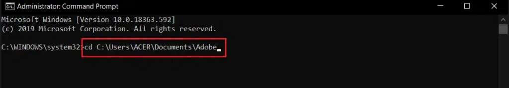 open-a-folder-in-command-prompt-1024x178-1-1024x178 كيفية حذف المجلدات والمجلدات الفرعية في PowerShell