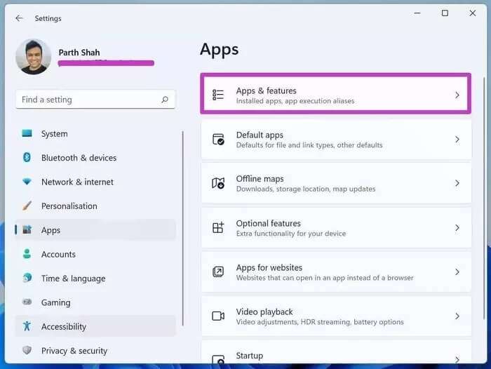 open-apps-and-features_2021-12-20-094732_935adec67b324b146ff212ec4c69054f-700x526 أفضل 7 طرق لإصلاح توقف متجر Microsoft عند الحصول على الترخيص