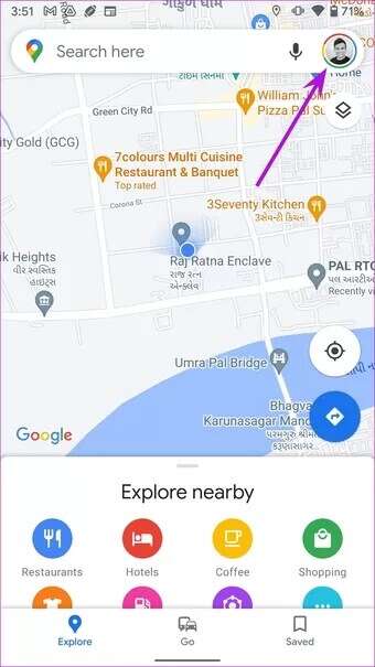 open-google-maps-profile_7c4a12eb7455b3a1ce1ef1cadcf29289-340x605 كيفية تتبع موقع أفراد العائلة على iPhone