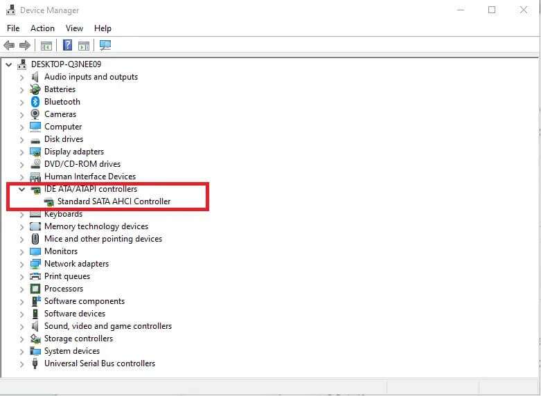 open-ide-ata-atapi-controllers-from-the-list--781x572 7 طرق لإصلاح أخطاء شاشة الموت الزرقاء في iaStorA.sys على Windows 10