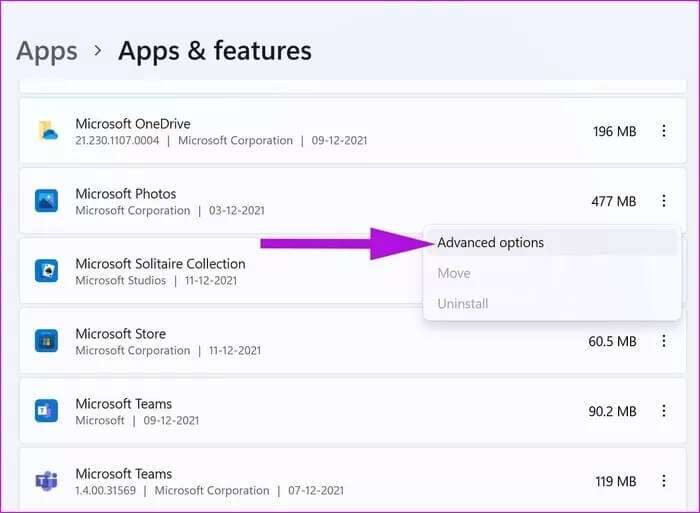 open-photos-advanced-options_935adec67b324b146ff212ec4c69054f-700x513 إصلاح عدم قدرة تطبيق Microsoft Photos على فتح الصور في Windows 10/11