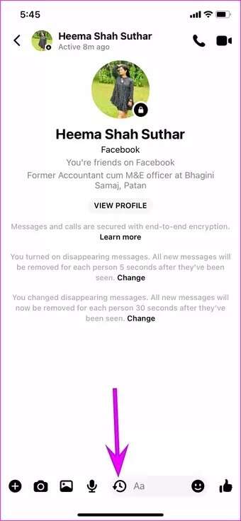 open-timer-menu_7c4a12eb7455b3a1ce1ef1cadcf29289-1-340x736 كيفية إرسال رسائل مختفية في Facebook Messenger