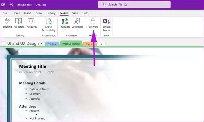password-protect-OneNote_935adec67b324b146ff212ec4c69054f-700x420 أهم 8 حيل لاستخدام OneNote لإدارة المشاريع