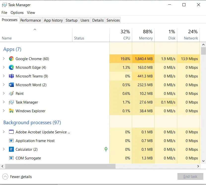 press-ctrl-shift-and-esc-keys-to-launch-task-man.png-1-831x745 كيفية إيقاف إشعارات Microsoft Teams المنبثقة