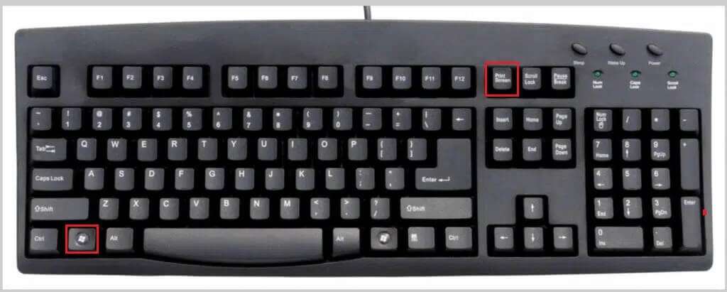 press-windows-and-prtsrc-keys-together-to-take-screenshot-1024x411 كيف تأخذ لقطة شاشة اجتماع Zoom
