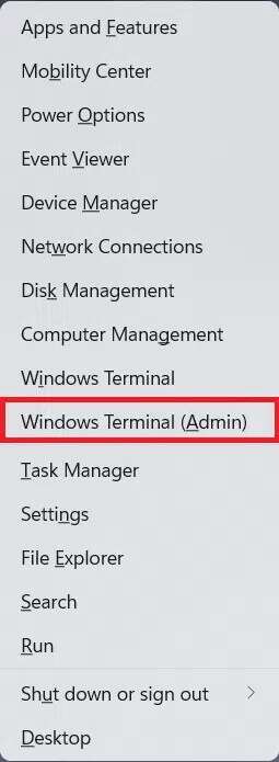 quick-link-menu-9-255x695 إصلاح رمز الخطأ 0x8007007f في Windows 11