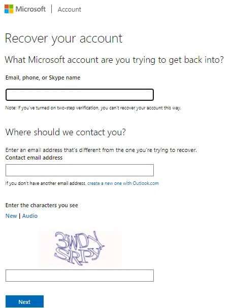 recover-your-account-1-457x608 كيفية إعادة تعيين كلمة مرور حساب Microsoft