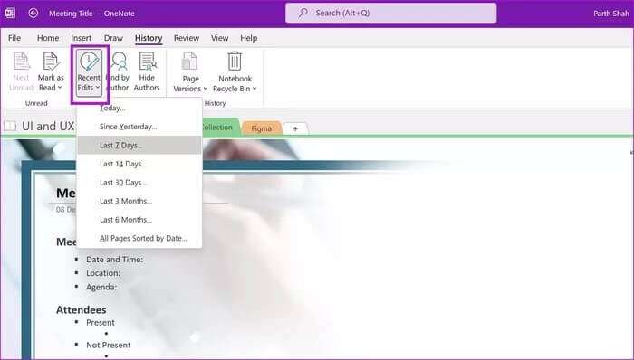 review-edits-in-onenote_935adec67b324b146ff212ec4c69054f-700x398 أهم 8 حيل لاستخدام OneNote لإدارة المشاريع