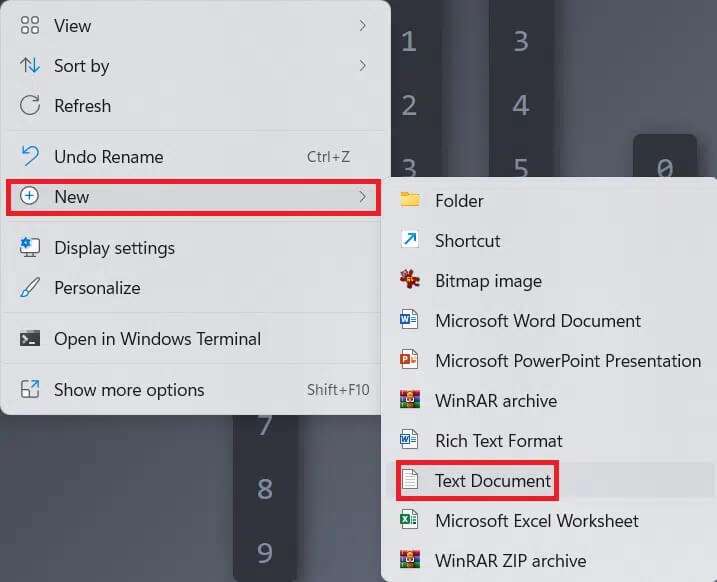right-click-context-menu-on-desktop-717x582 إصلاح التطبيقات التي لا يمكن فتحها في Windows 11