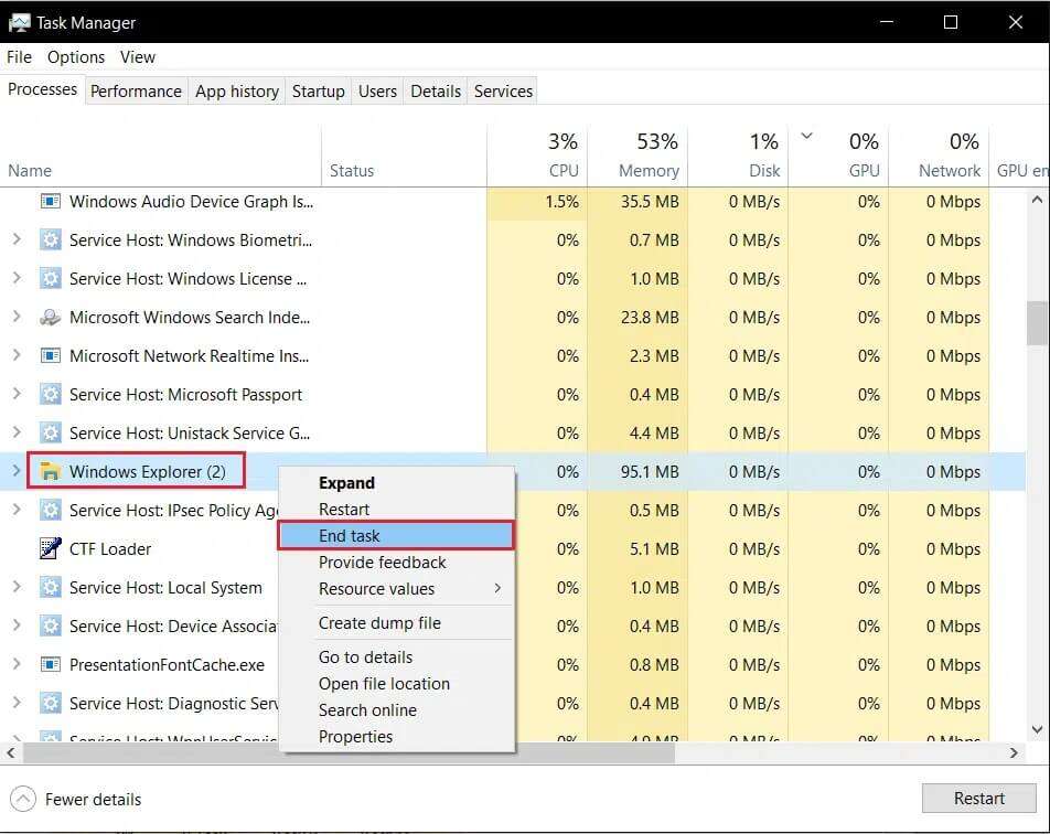 إصلاح فقدان أيقونات شريط مهام Windows 10 - %categories