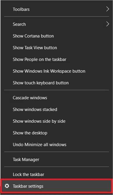 إصلاح فقدان أيقونات شريط مهام Windows 10 - %categories