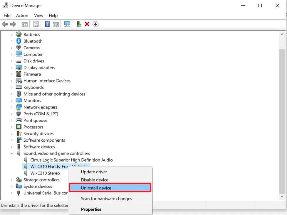 right-click-on-the-audio-device-and-click-uninstal-977x733 إصلاح خطأ عدم تثبيت أجهزة الصوت على Windows 10