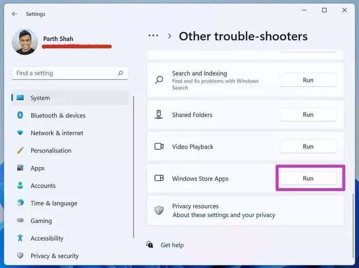 run-windows-store-apps-troubleshooter_935adec67b324b146ff212ec4c69054f-1-700x523 أفضل 7 طرق لإصلاح توقف متجر Microsoft عند الحصول على الترخيص