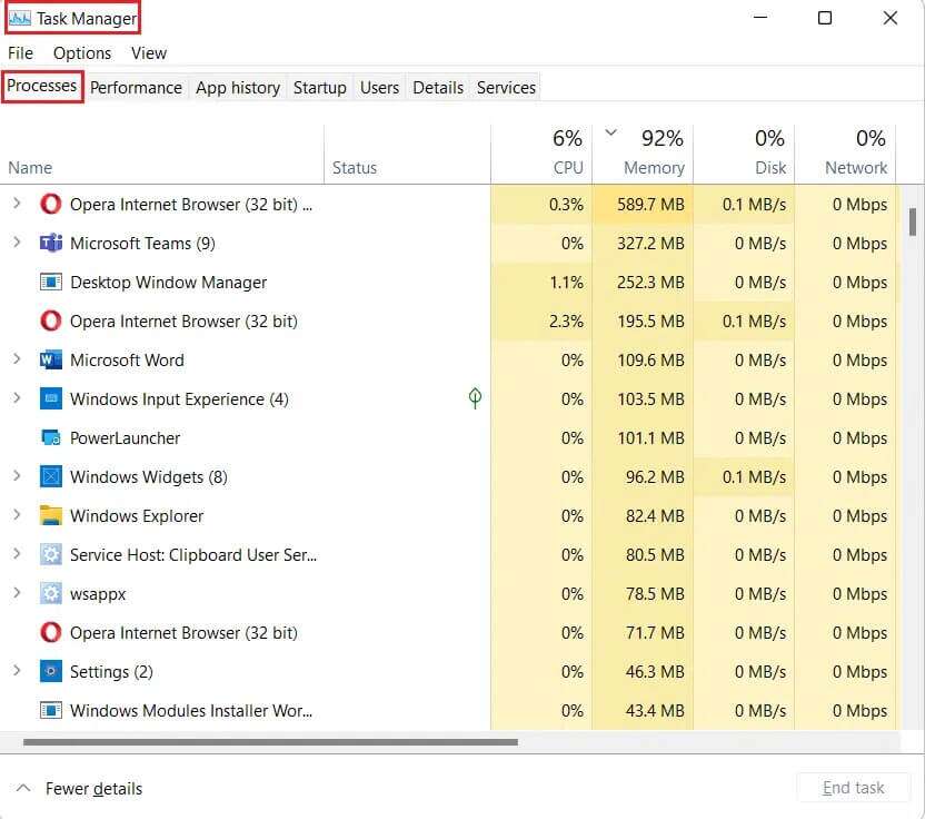 كيفية عرض العمليات الجارية في Windows 11 - %categories