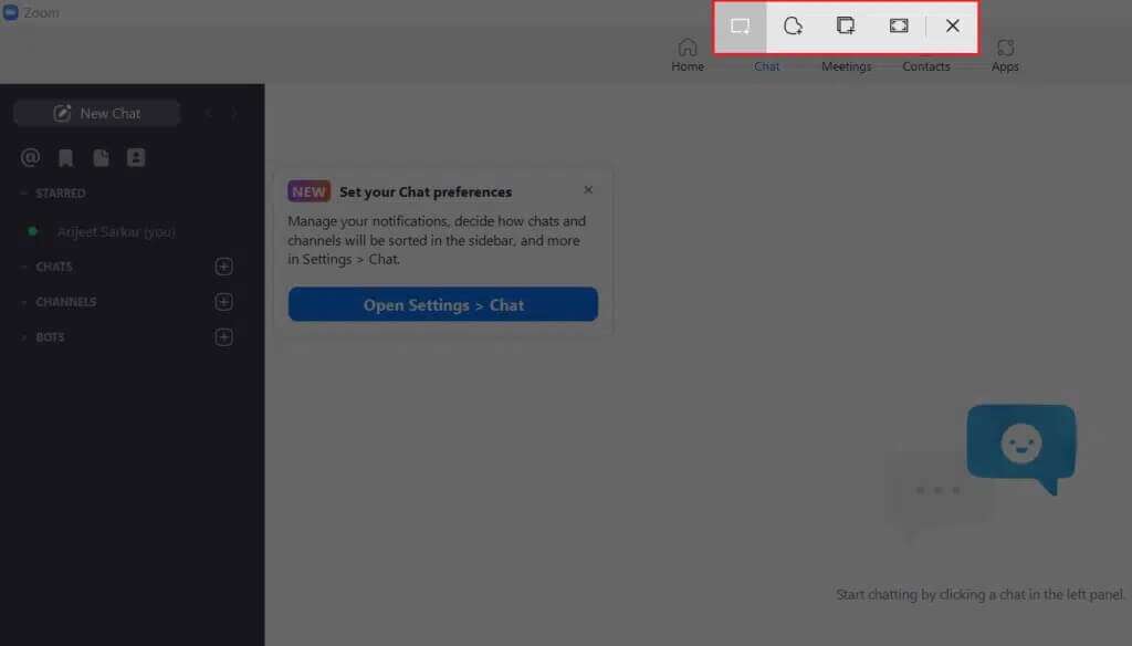 screen-snip-tool-windows-1-1024x584-1-1024x584 كيف تأخذ لقطة شاشة اجتماع Zoom