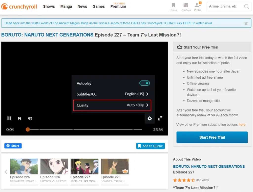 select-Quality-in-the-Video-Settings-of-Crunchyroll-webpage-1024x777-1-1024x777 كيفية إصلاح عدم عمل Crunchyroll