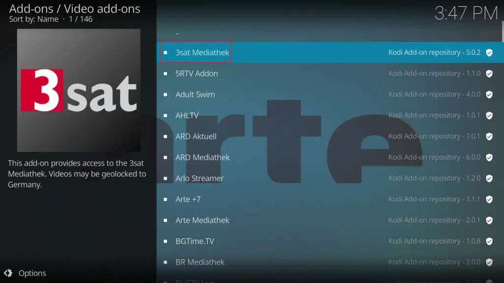 select-an-add-on-in-kodi-app-1024x576-1-1024x576 كيفية تثبيت إضافات Kodi