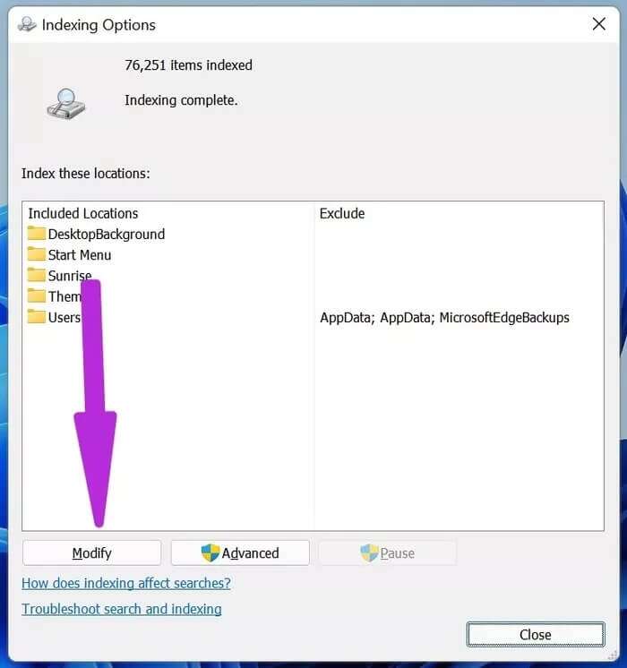 select-modify_935adec67b324b146ff212ec4c69054f-700x746 أفضل 7 طرق لإصلاح عدم عمل قائمة ابدأ في Windows 11